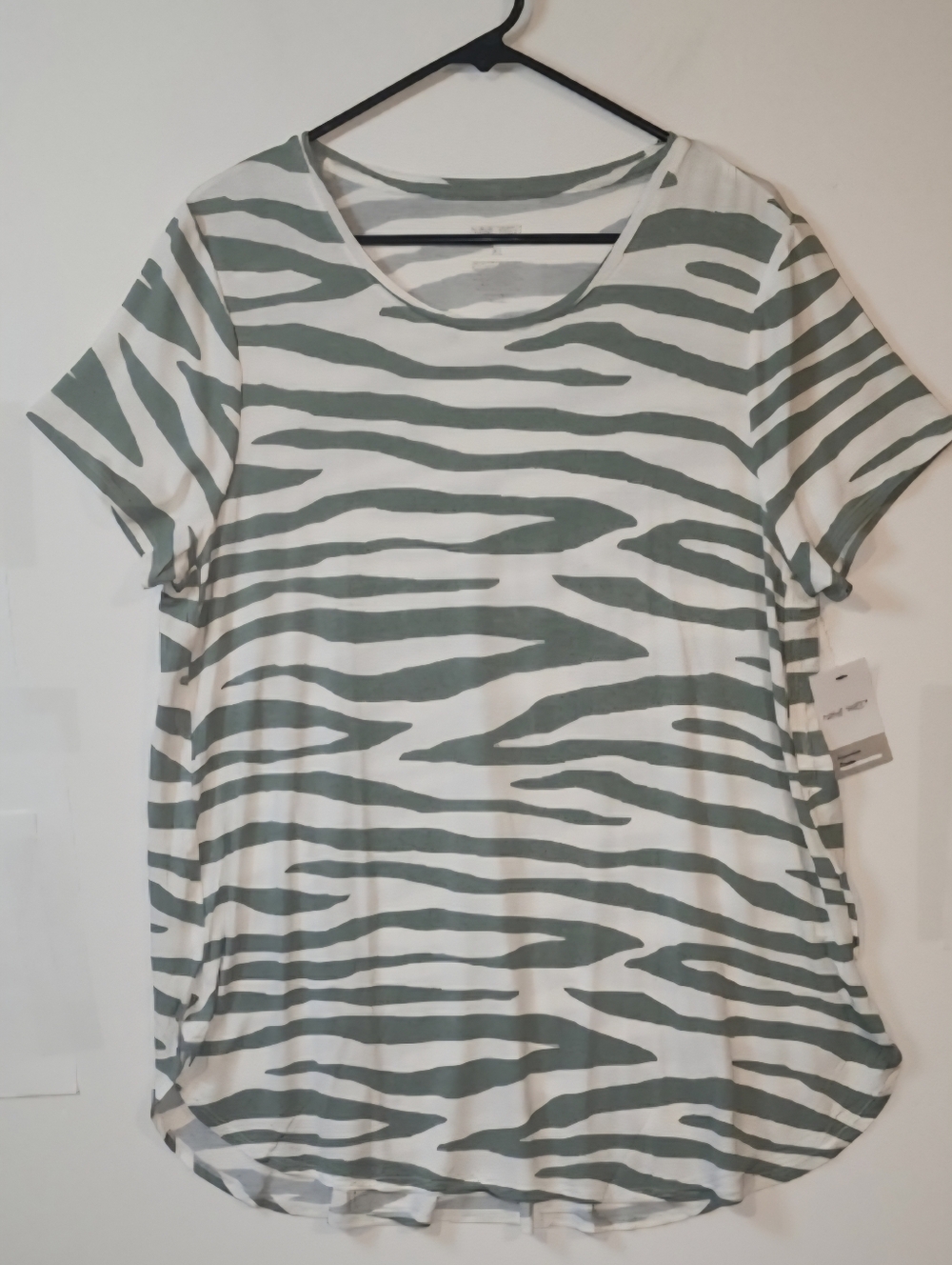 Nine West Short Sleeve Tunic Top NWT Size Xlarge
